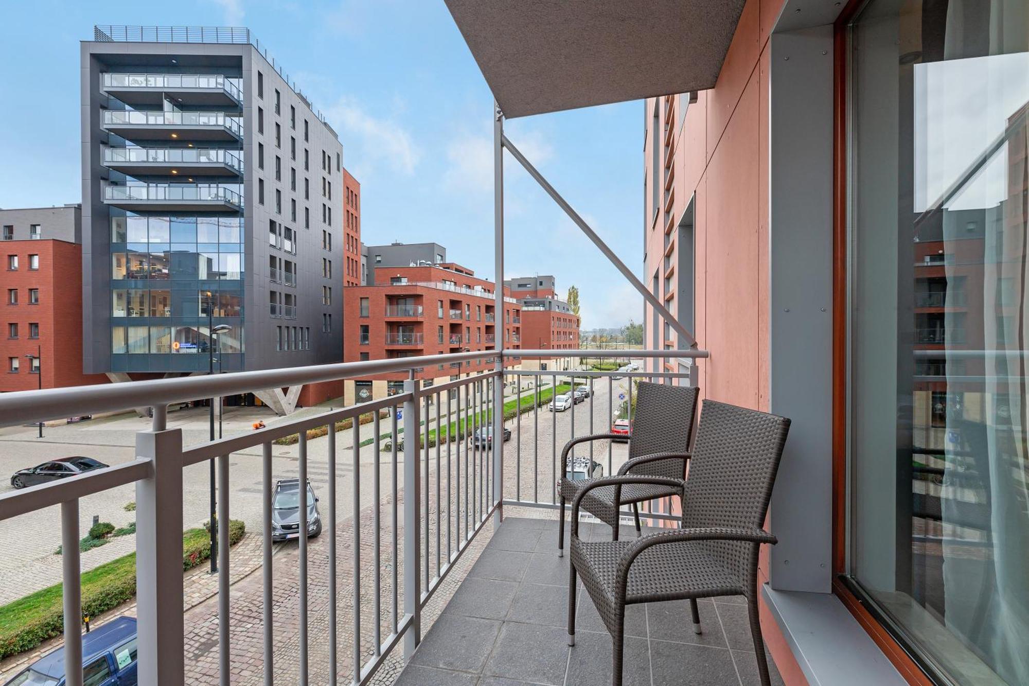 Flatbook Apartments Waterlane Island Spa With Riverview Danzica Esterno foto