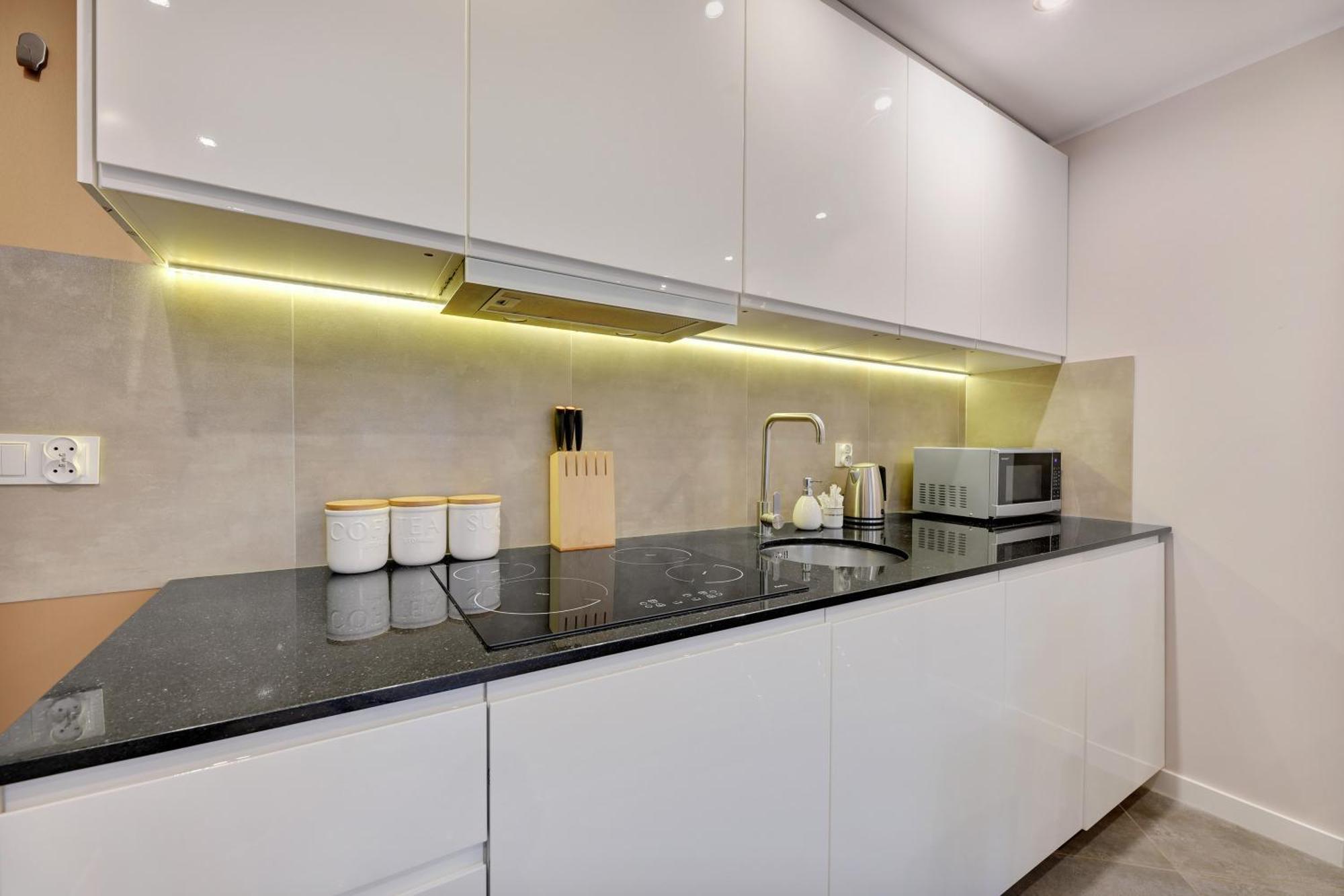 Flatbook Apartments Waterlane Island Spa With Riverview Danzica Esterno foto