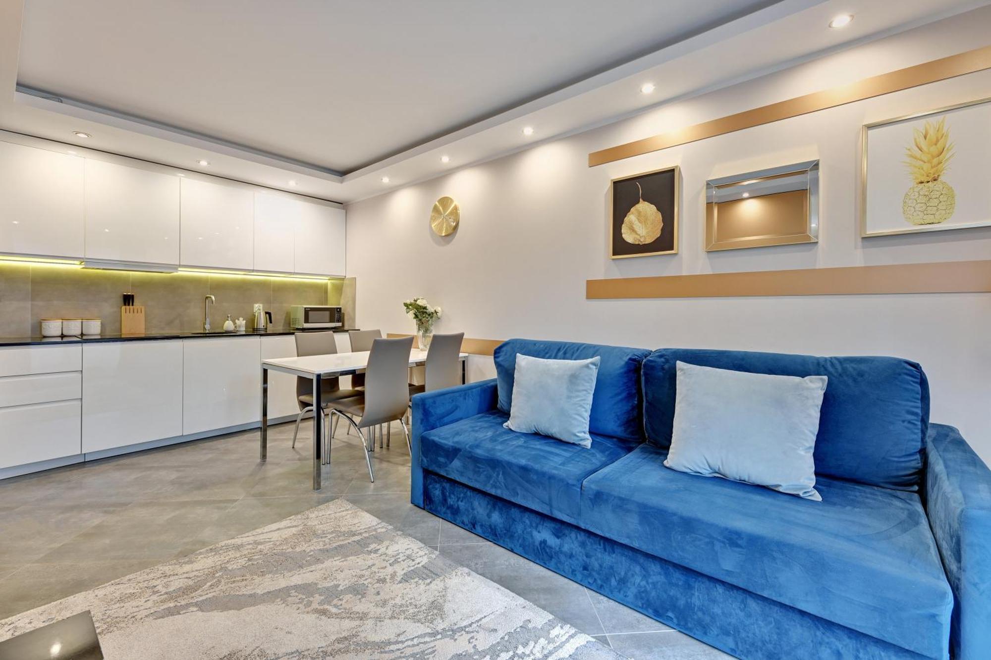 Flatbook Apartments Waterlane Island Spa With Riverview Danzica Esterno foto